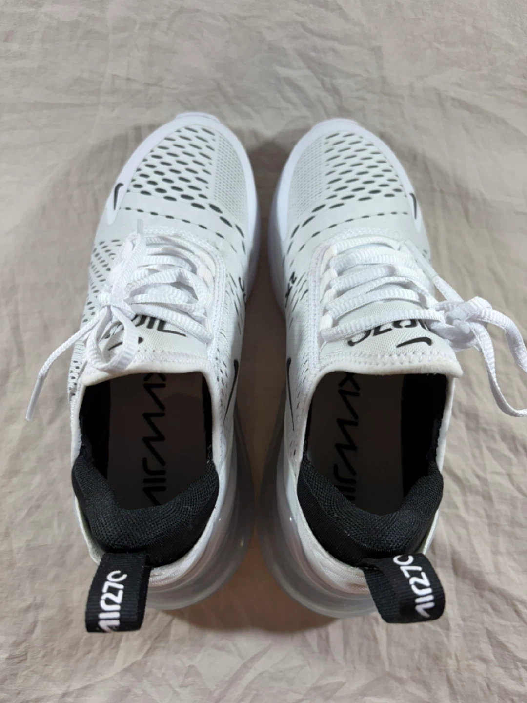 Nike Air Max 270 Men's White Running Shoes - photo 4
