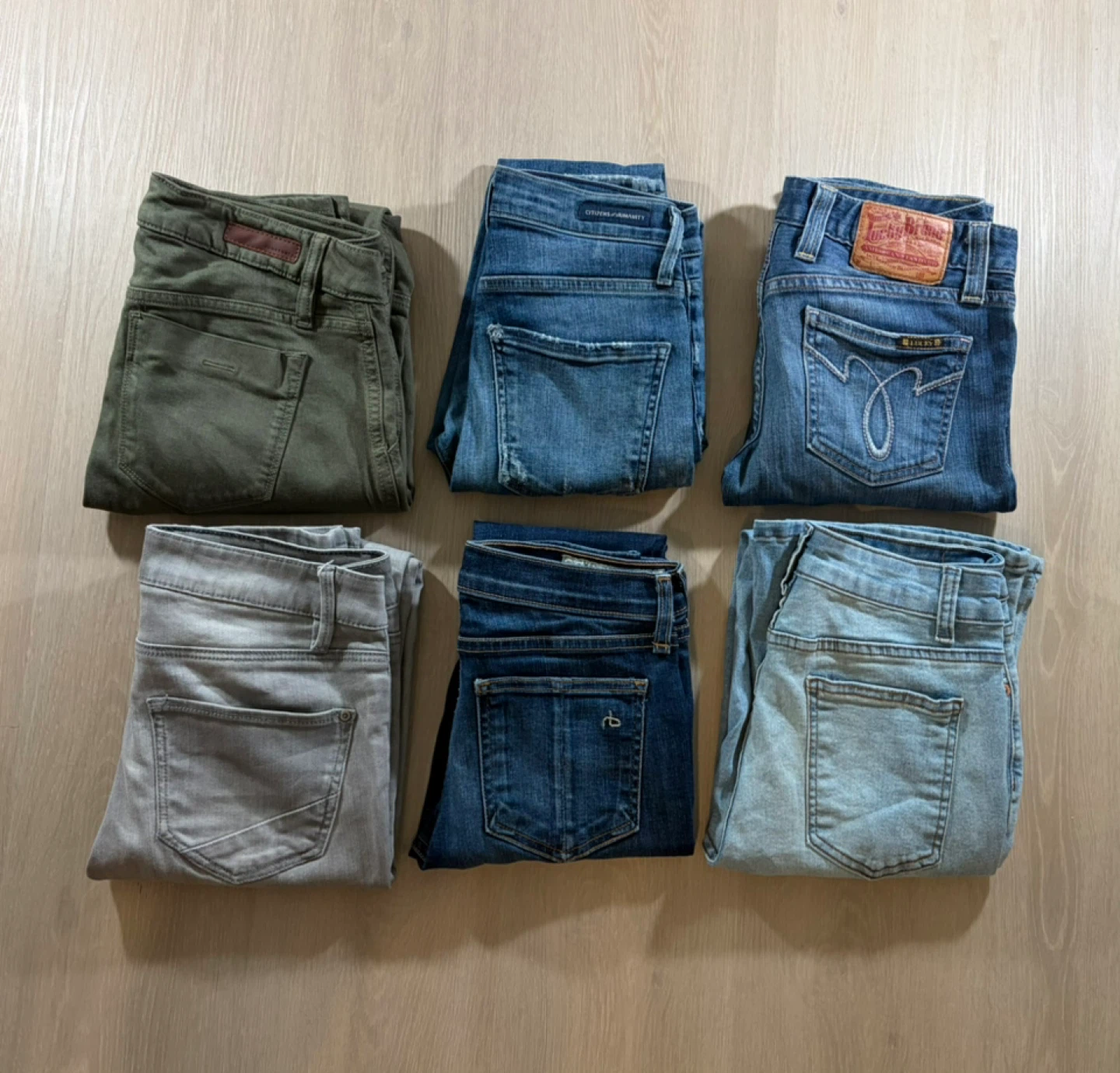 Bundle of 6 Pairs of Jeans