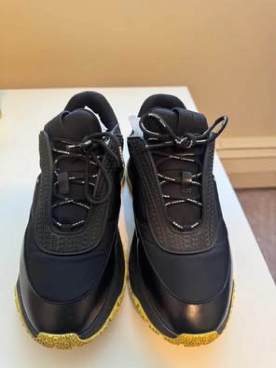 Marc Jacobs Black & Yellow Chunky Sneakers - photo 5
