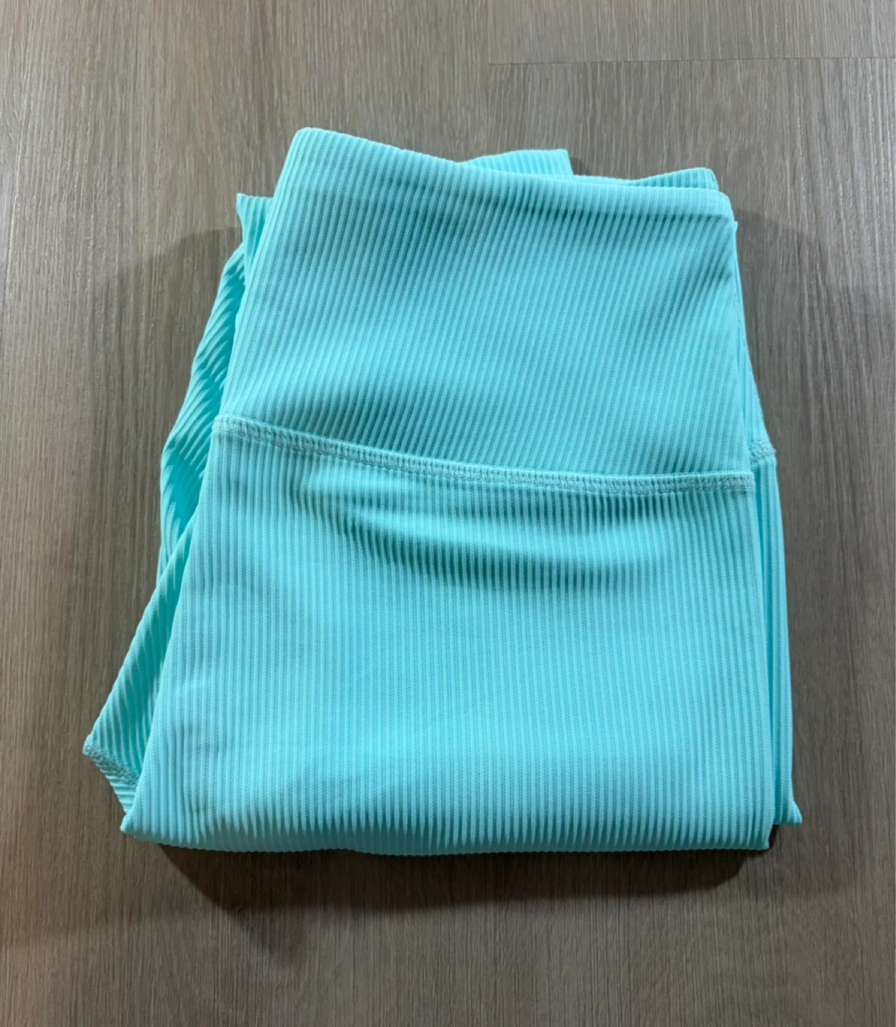 BASIC by PRIVILEGE Ribbed Leggings Size M Sky Blue - photo 2