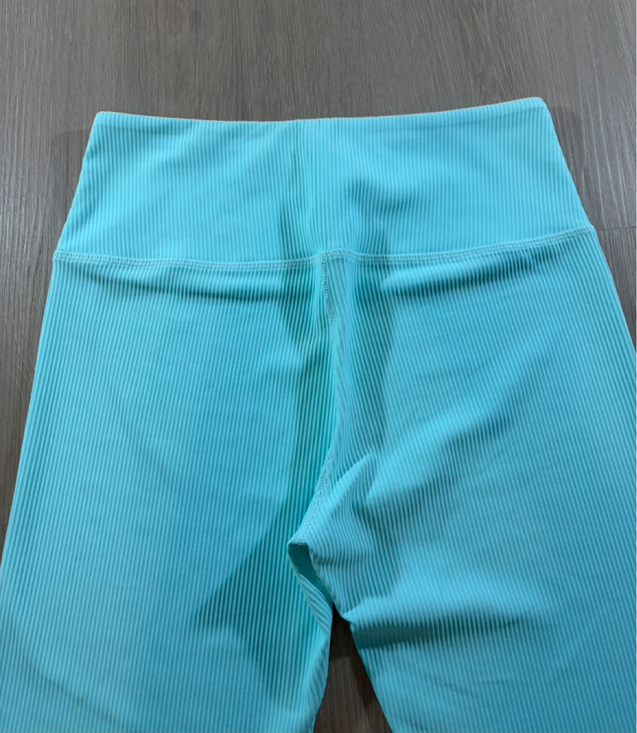 BASIC by PRIVILEGE Ribbed Leggings Size M Sky Blue - photo 4