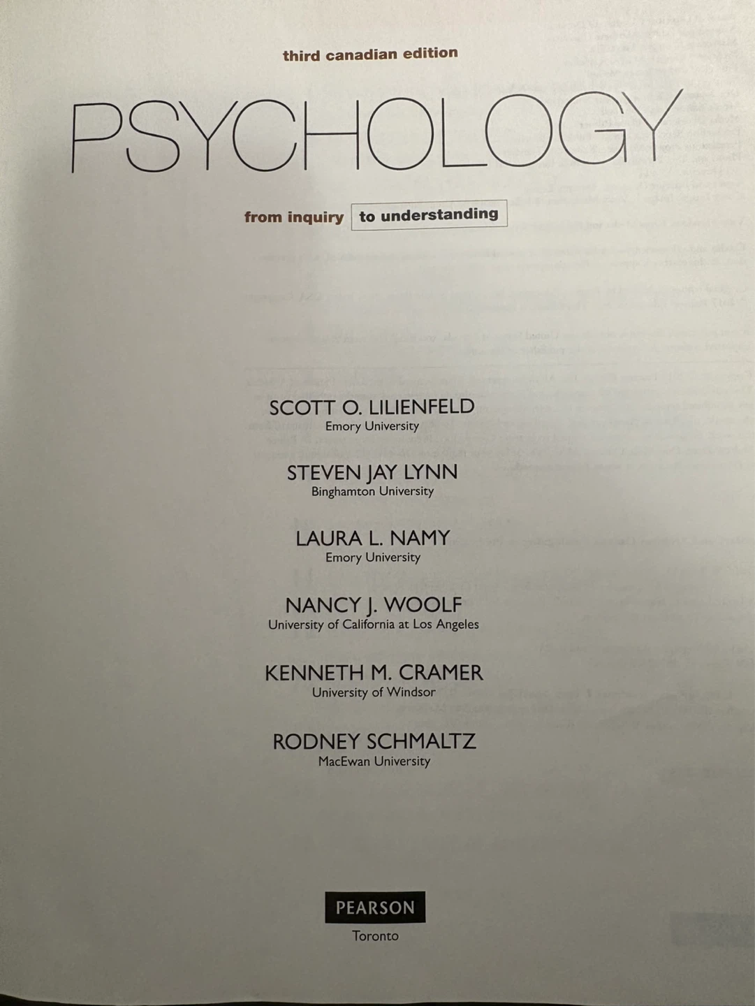 Psychology Textbook - photo 2
