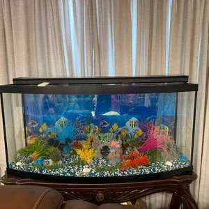 Bowfront Aquarium with Stand