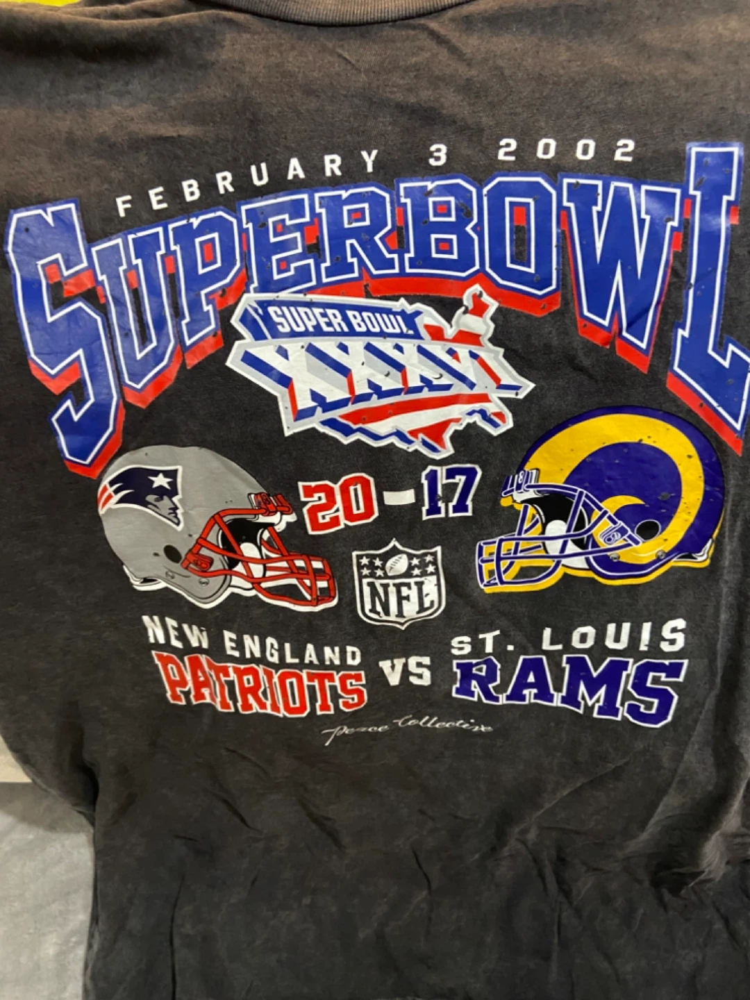 Peace Collective Super Bowl XXXVI T-Shirt XL - photo 2