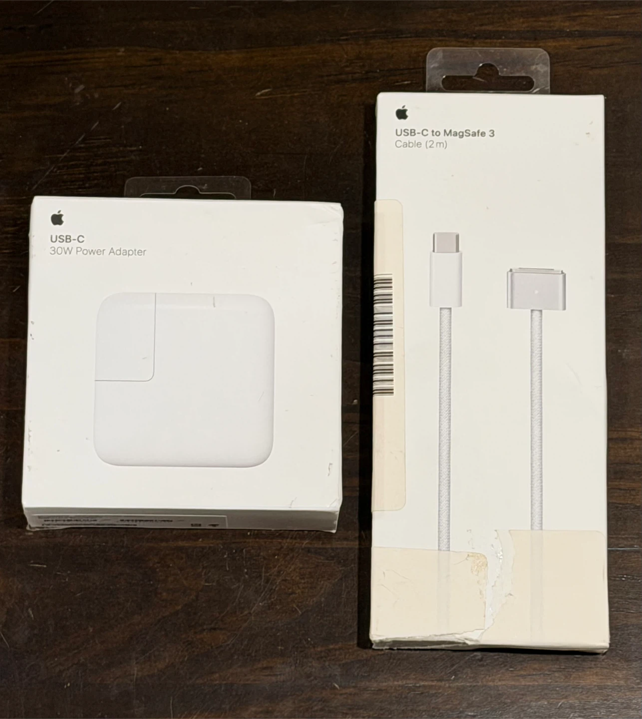 Apple 30W USB-C Power Adapter & MagSafe 3 Cable (2m)