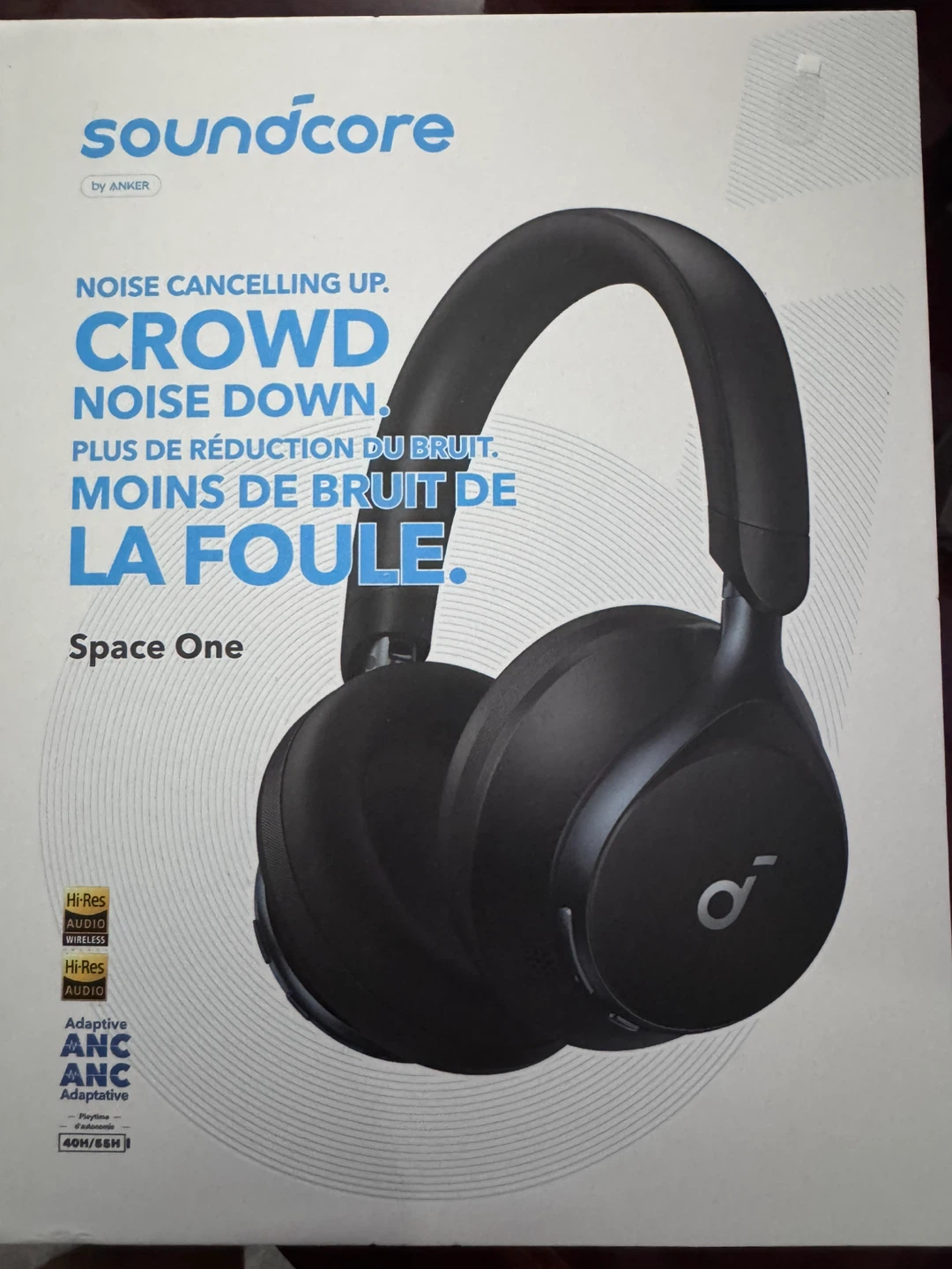 Soundcore Space One Wireless Noise Cancelling Headphones