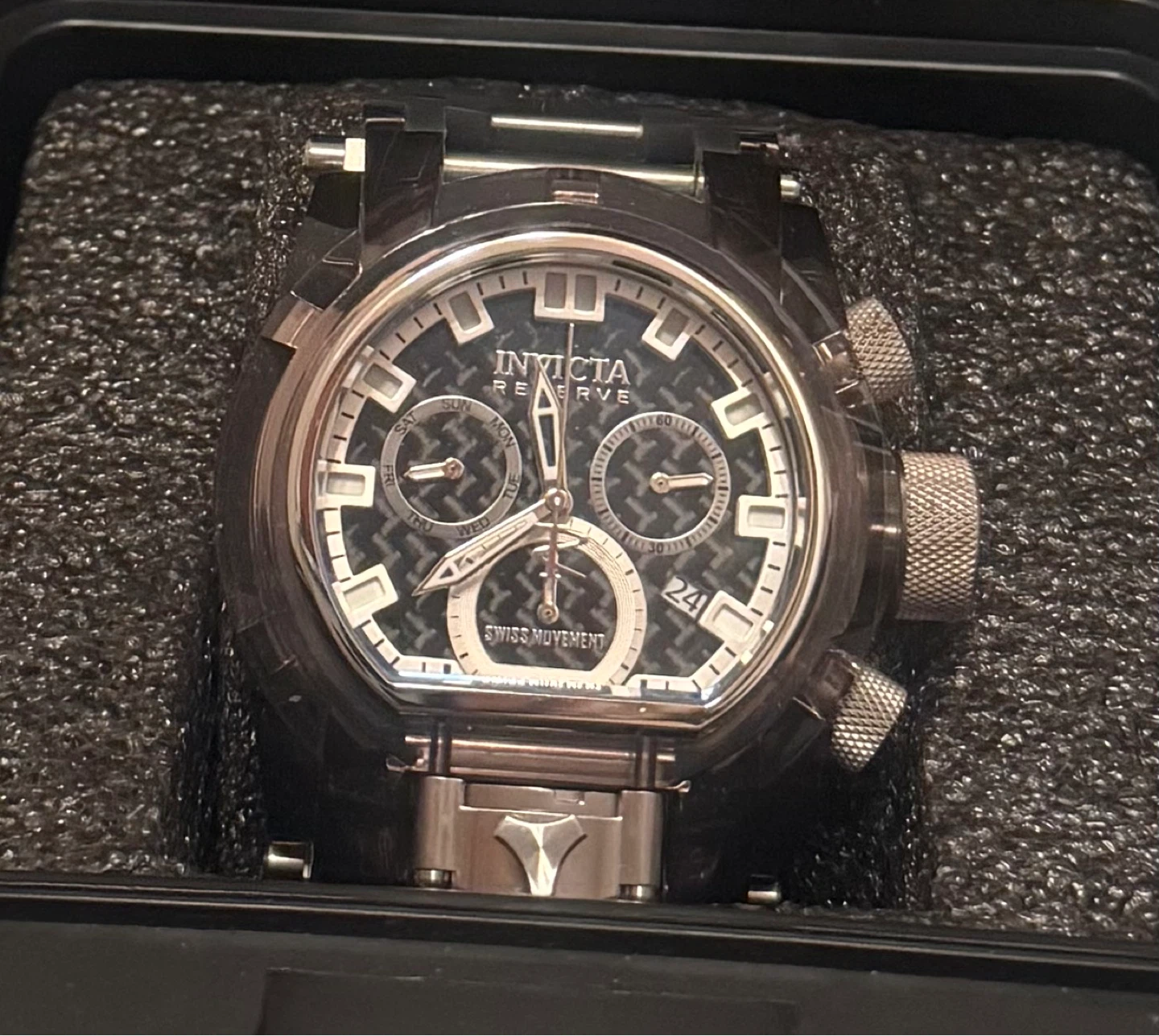 Invicta Reserve Swiss Movement Chronograph Watch