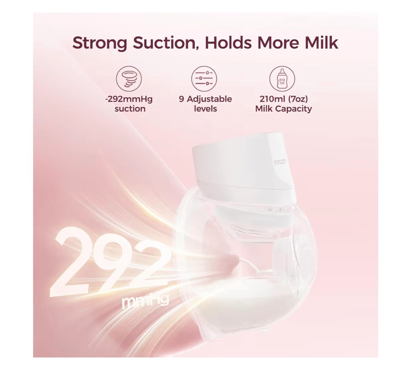 Momcozy S12 Pro Quick Wearable Breast Pumps - photo 3