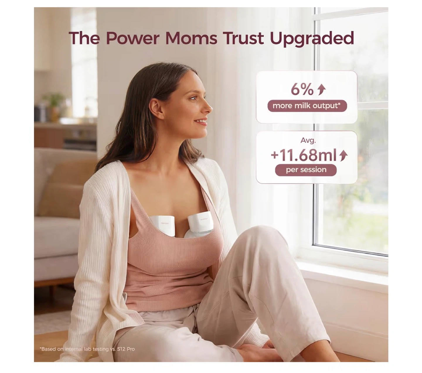 Momcozy S12 Pro Quick Wearable Breast Pumps - photo 2