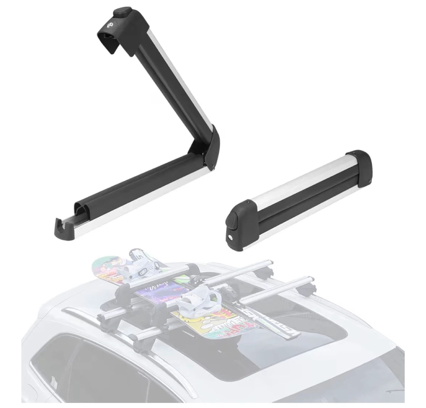 Ski Snowboard Roof Rack Carrier