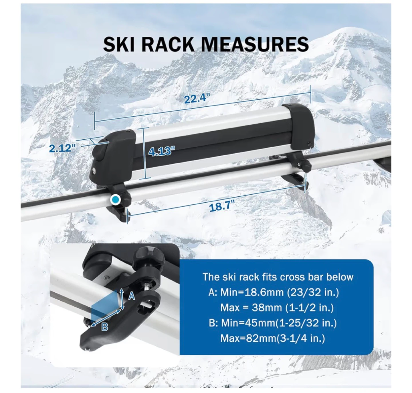Ski Snowboard Roof Rack Carrier - photo 2