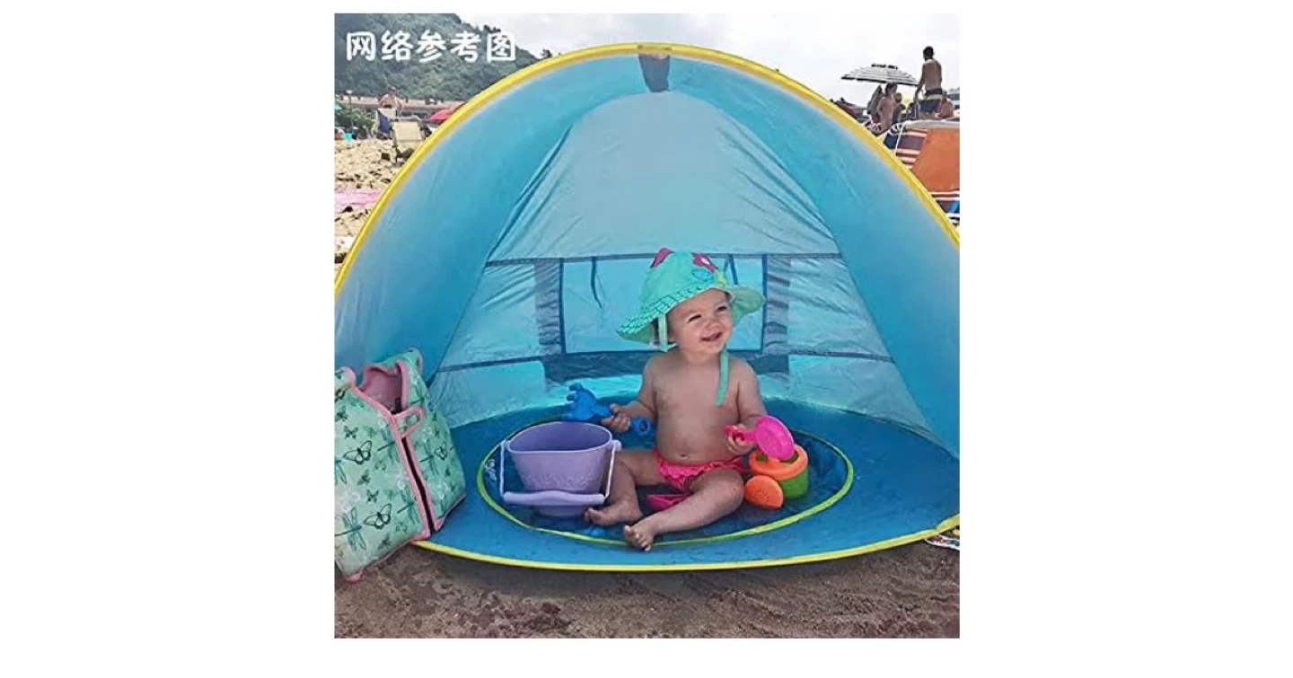 Kids Beach Tent with Mini Pool - photo 2