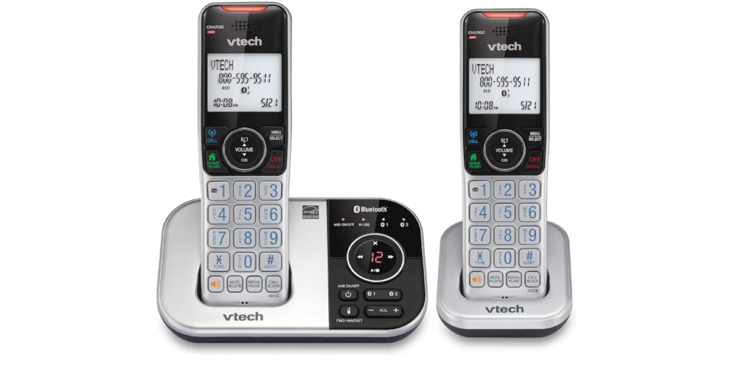 VTech Cordless Phone System with 2 Handsets