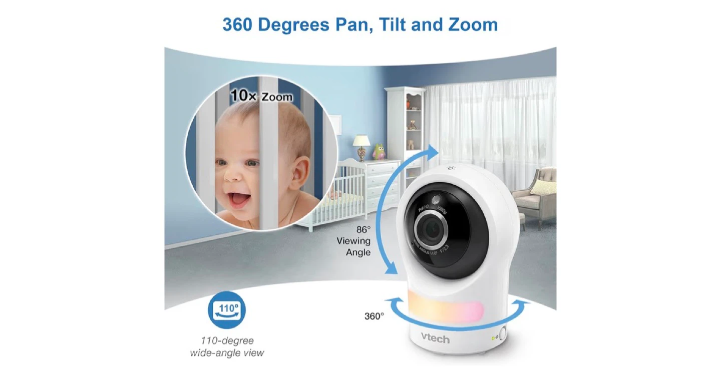 VTech RM9761 1080p Full HD Smart Baby Monitor - photo 4
