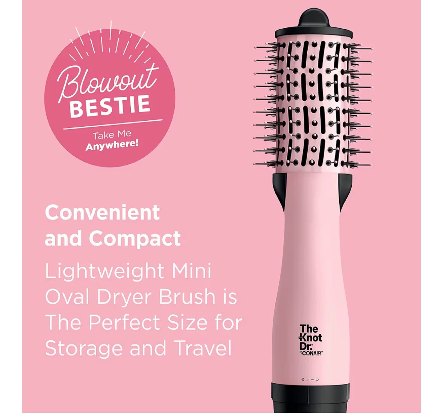The Knot Dr. by Conair Blowout Bestie Oval Dryer Brush - photo 2