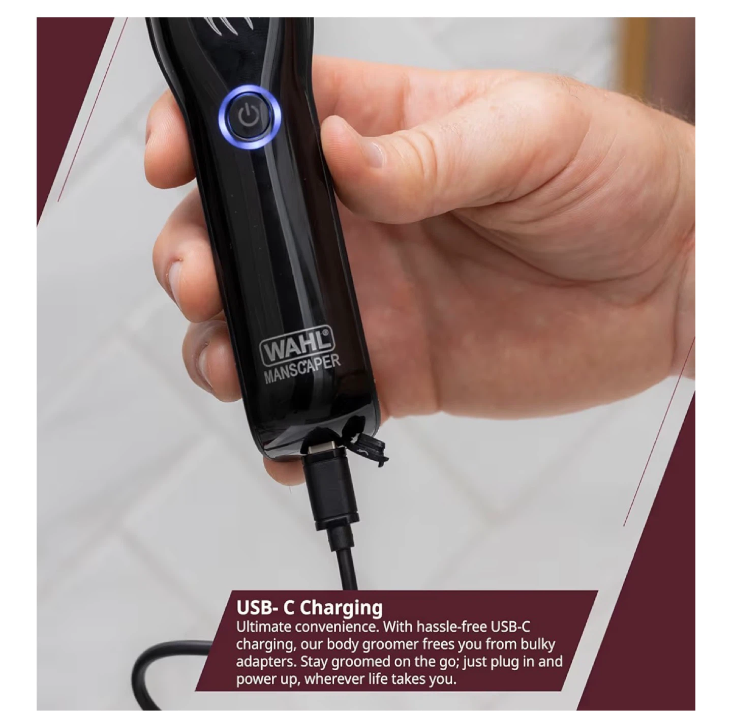 Wahl Manscaper Lithium-Ion Cordless Hair Trimmer - photo 4