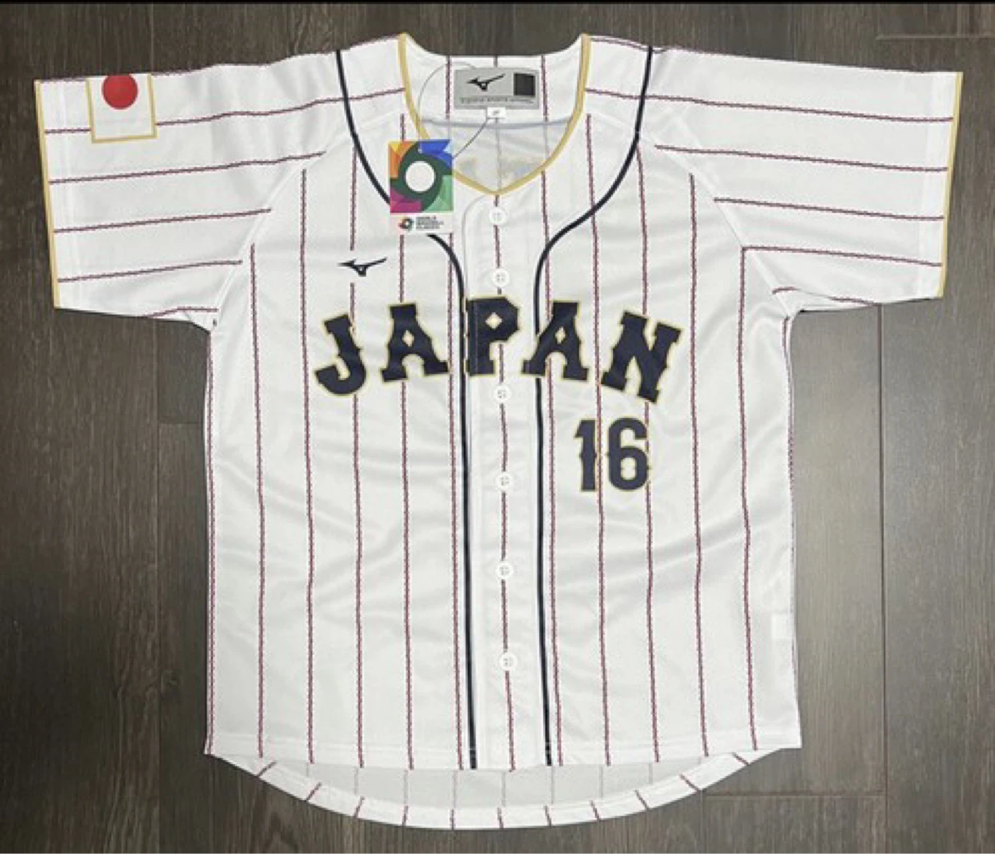 Mizuno Japan World Baseball Classic Jersey Size L