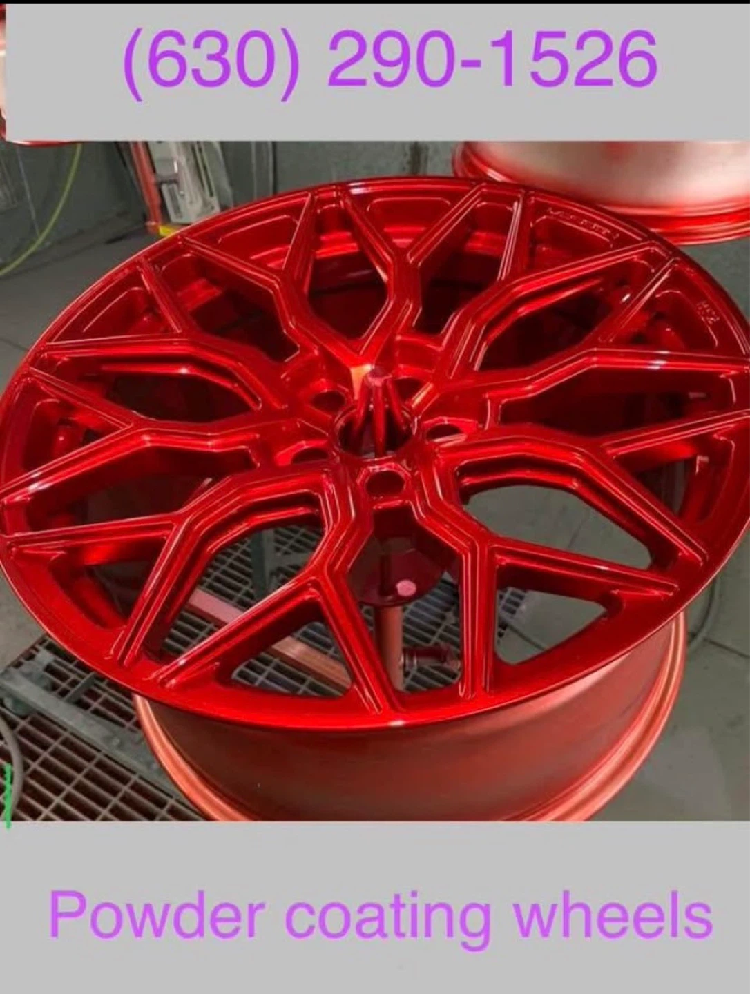 Custom Powder Coating  Wheels - photo 2