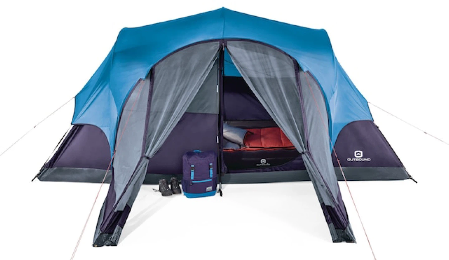 Outbound 8-Person Dome Tent with Screen Room + Medium duty tarp - photo 3