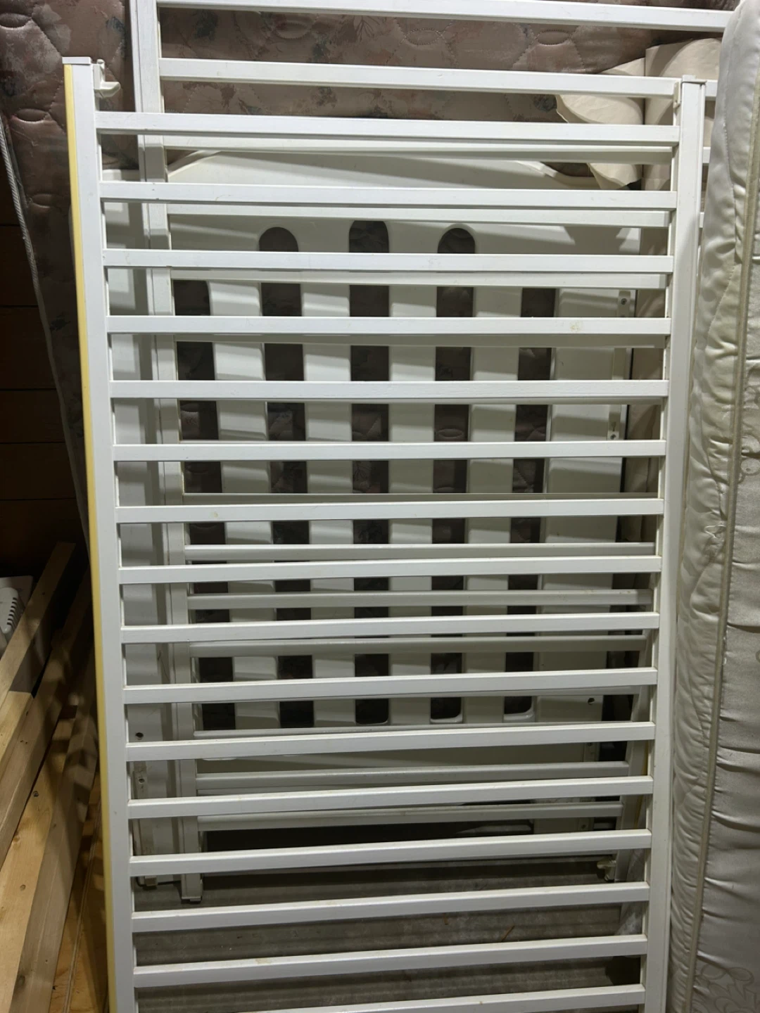 White Crib pieces