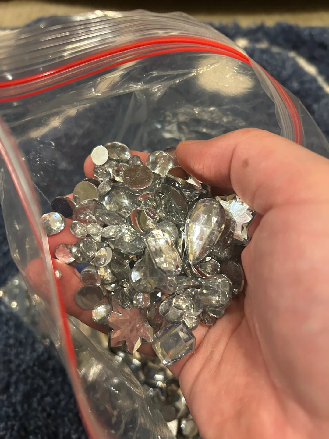 Mixed Shape Rhinestones for Crafts gems diamonds - photo 3