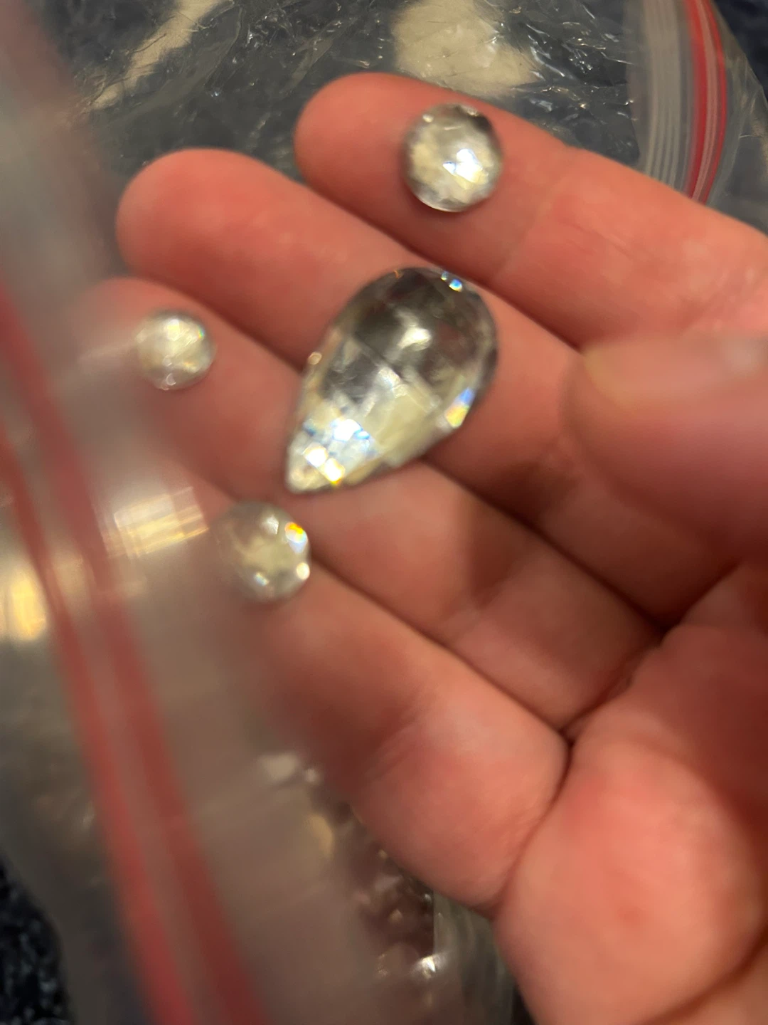 Mixed Shape Rhinestones for Crafts gems diamonds - photo 2