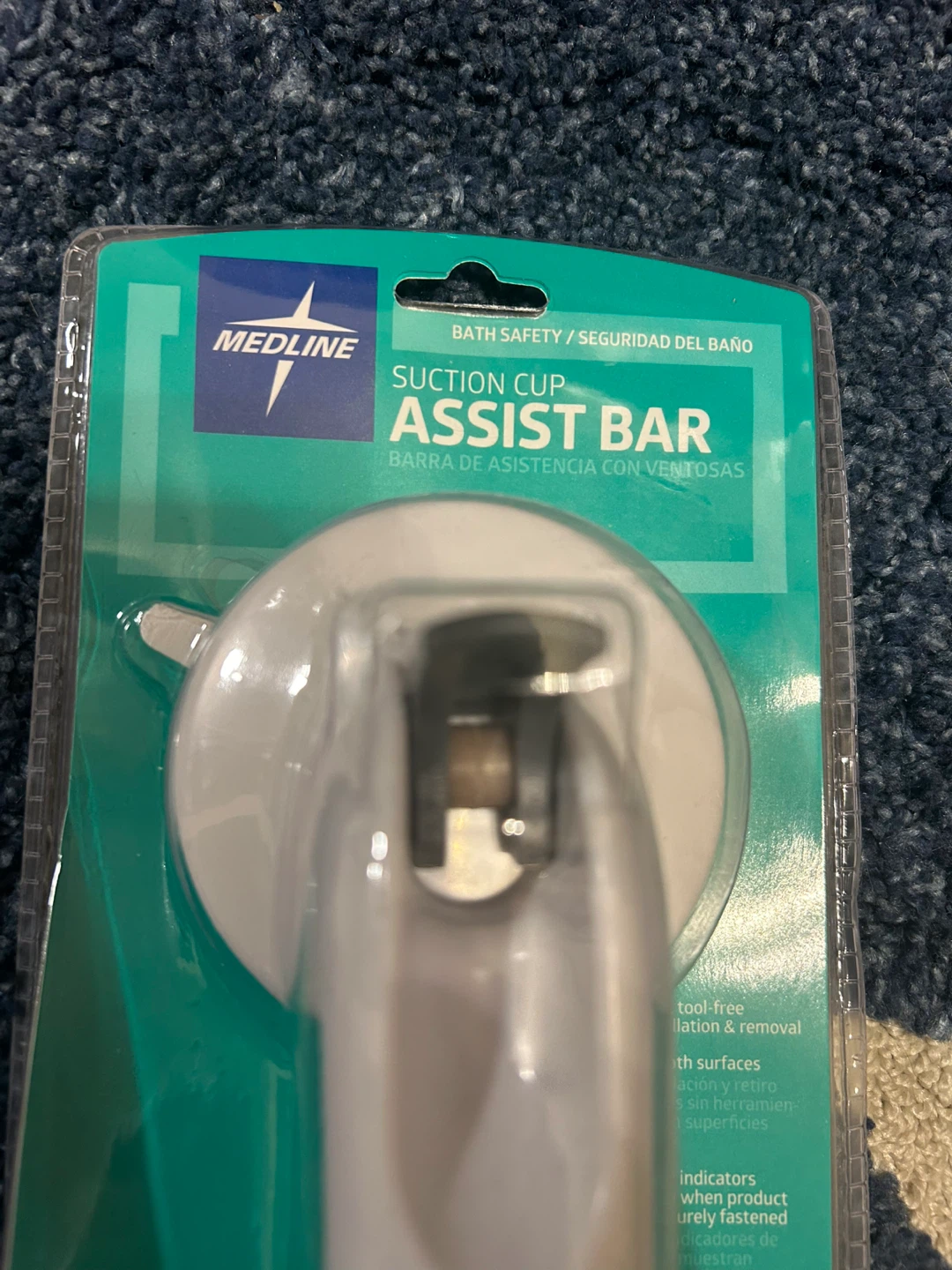 Medline Suction Cup Assist Bar - 12 Inch set of 3 - photo 2