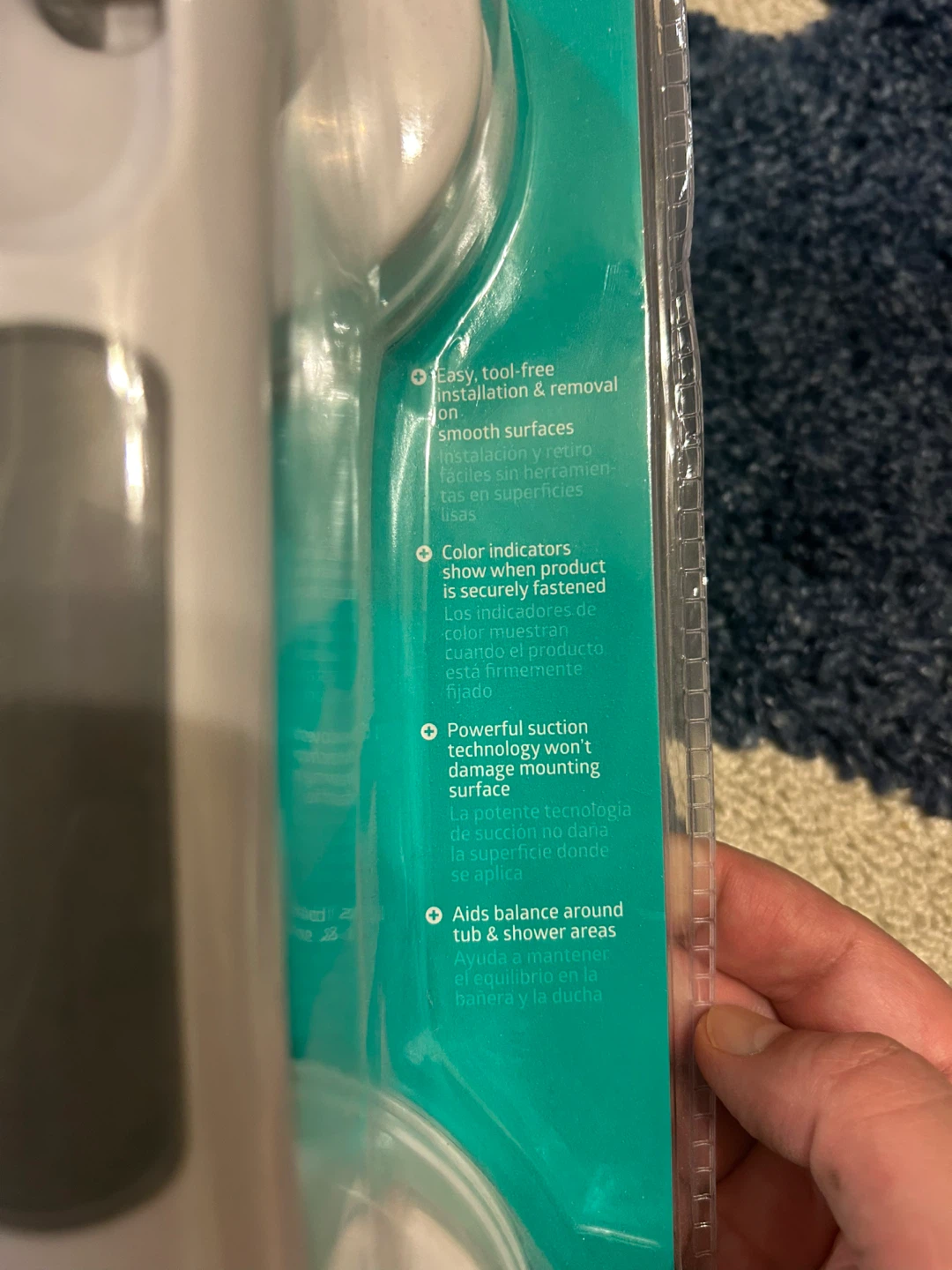 Medline Suction Cup Assist Bar - 12 Inch set of 3 - photo 3
