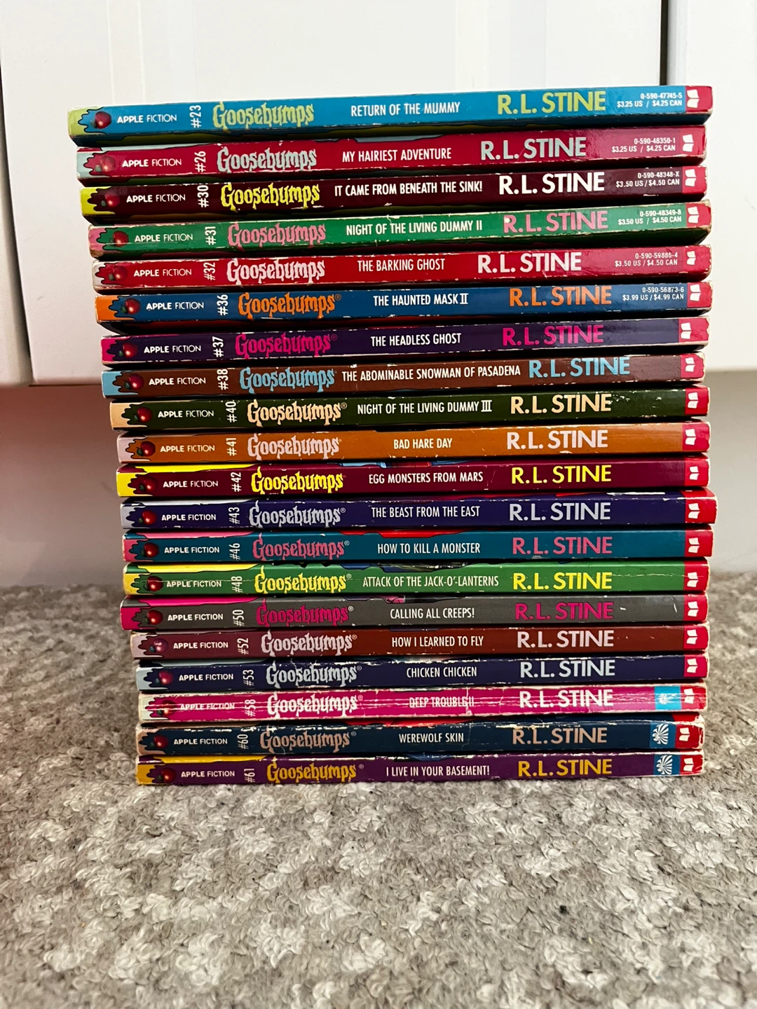 Huge goosebumps lot - series 2000, GYG included - photo 4