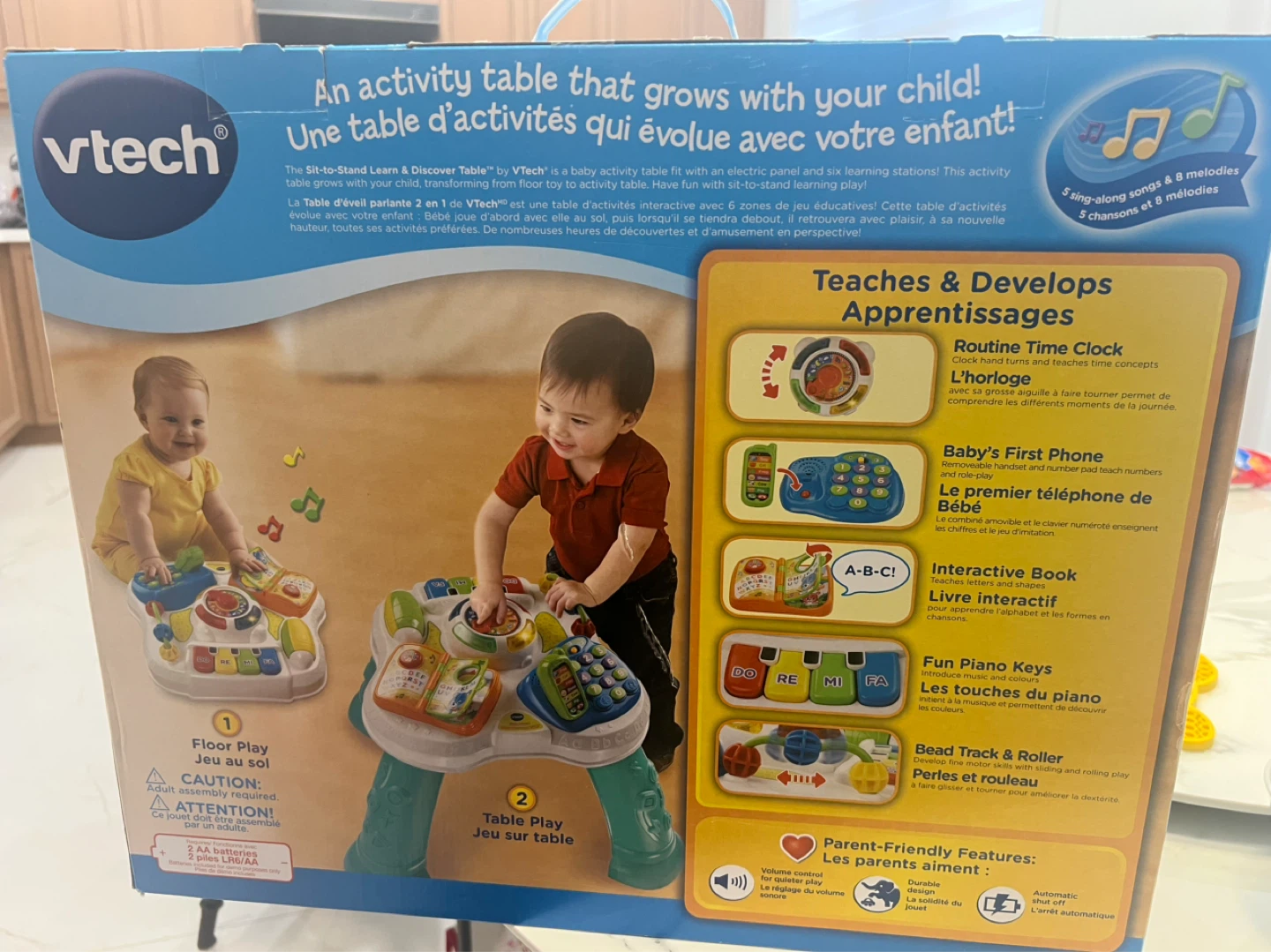 VTech Sit-to-Stand Learn & Discover Table - photo 2