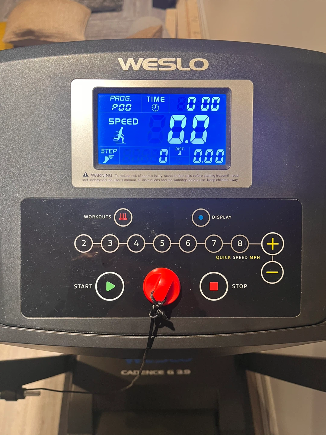 Weslo Cadence G 3.9 Treadmill - photo 3