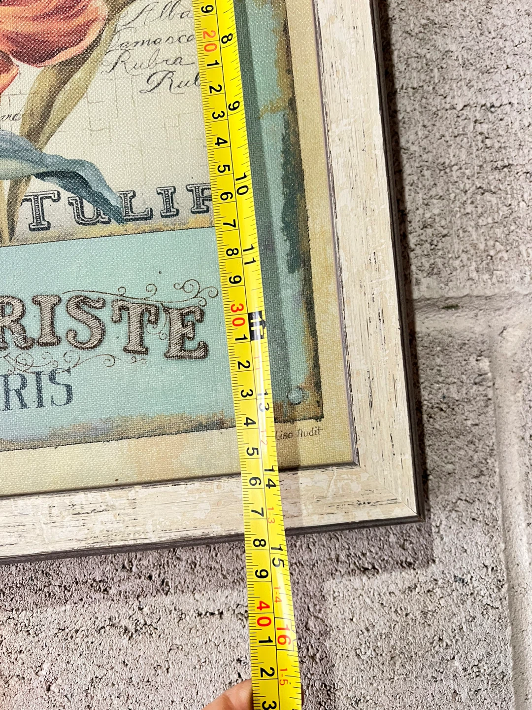 Framed Floral Print Wall- Fleuriste Paris & Flowershop London - photo 3