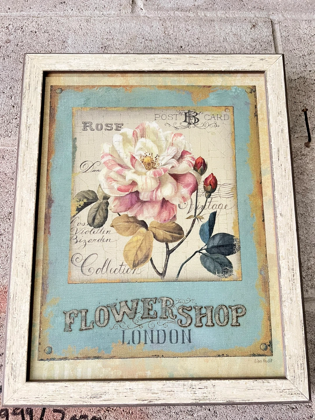 Framed Floral Print Wall- Fleuriste Paris & Flowershop London - photo 2