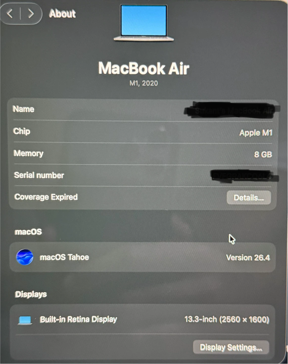 Apple MacBook Air M1 in great condition
