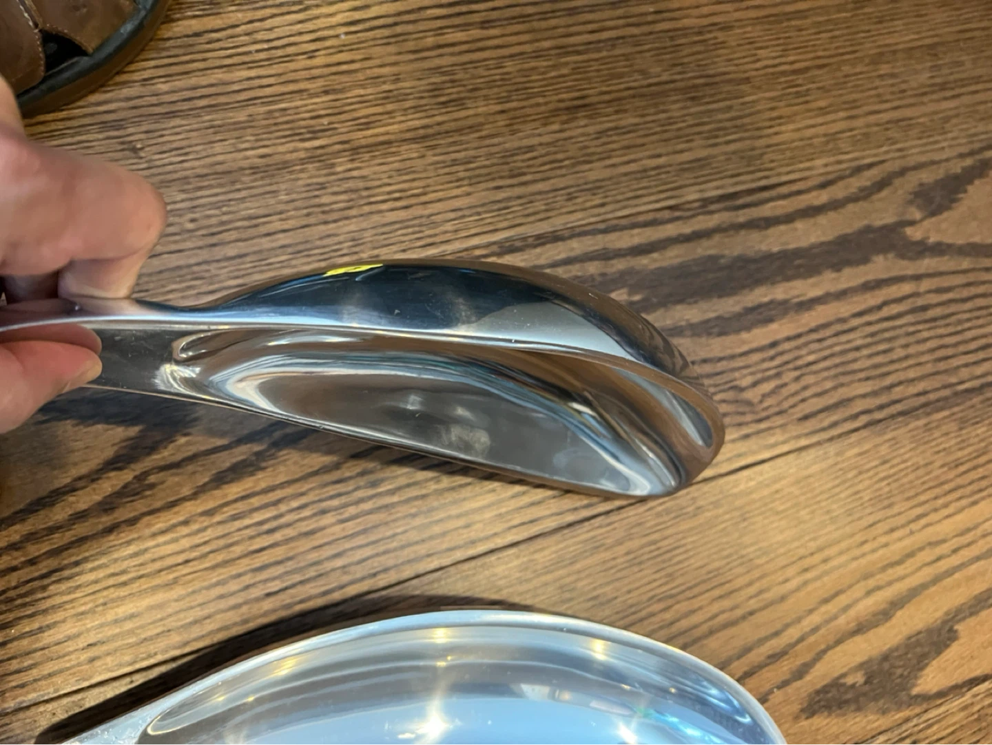 Set of 2 Silver Metal Scoops - photo 5