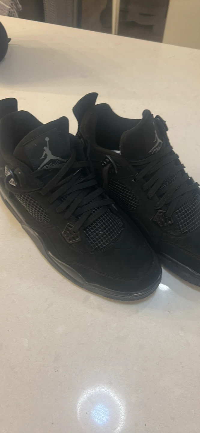 Air Jordan 4 black cat Sneakers - photo 4