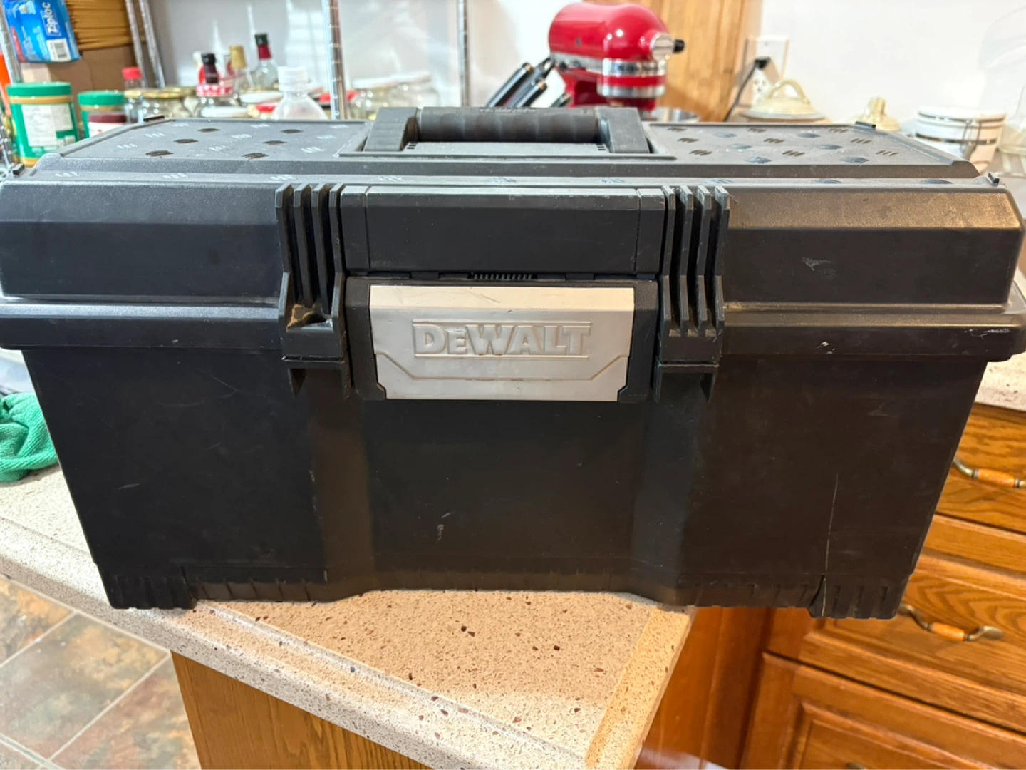 DEWALT Tool Box with Assorted Tools