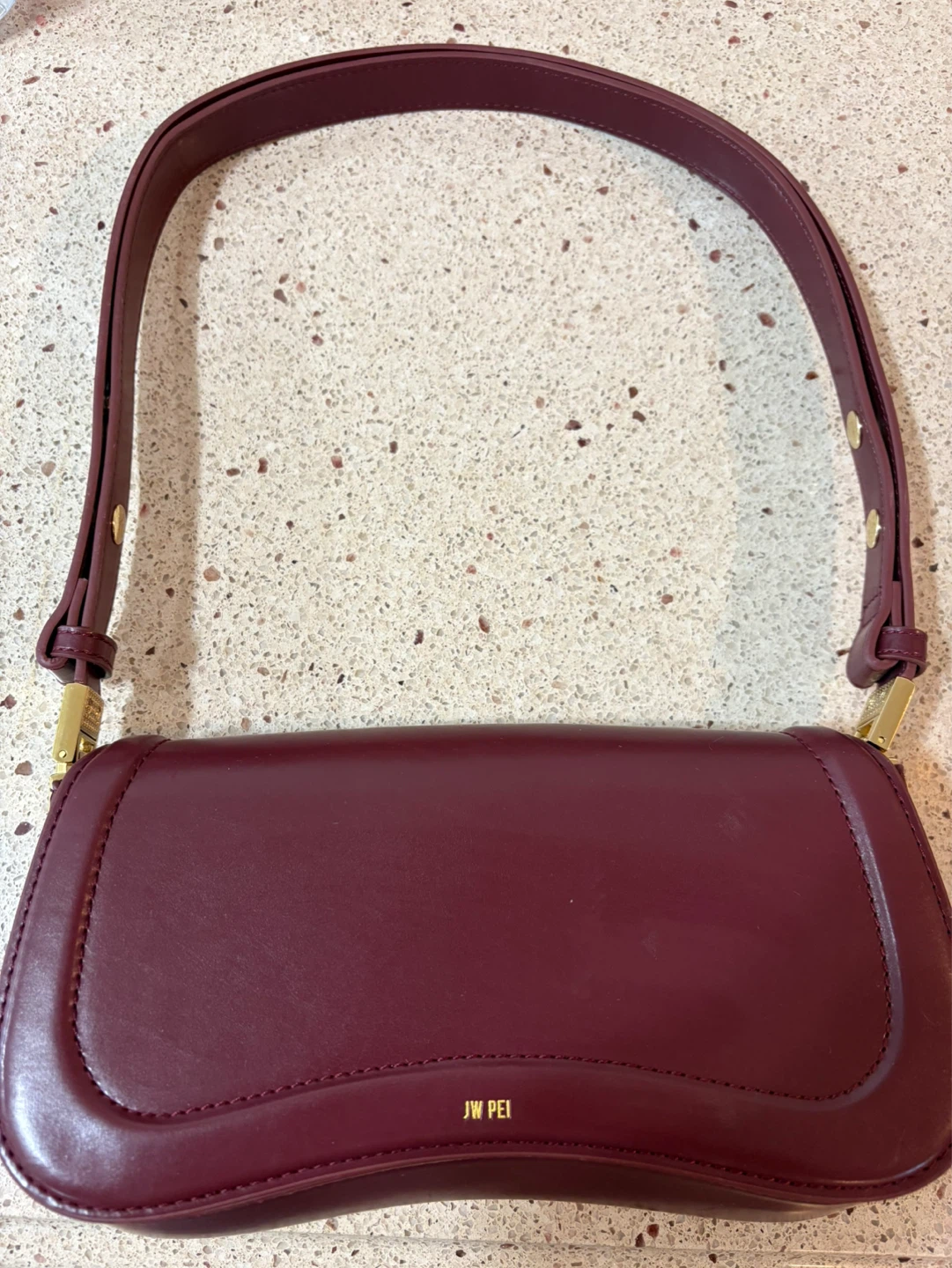 JW PEI Shoulder Bag - Burgundy
