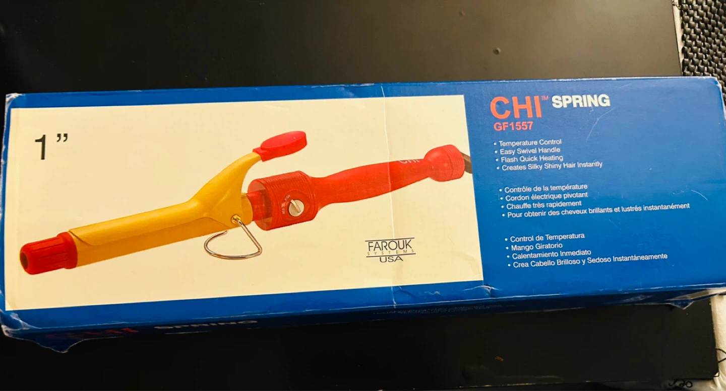CHI Spring GF1557 1-inch Curling Iron