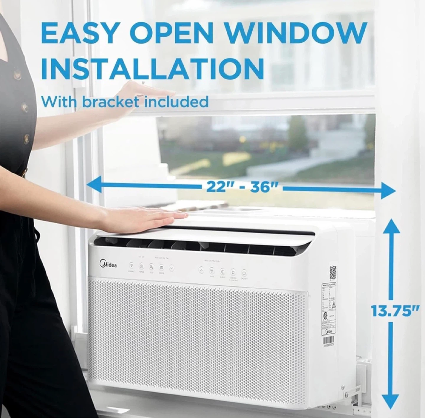 Midea 8,000 BTU Window Air Conditioner - photo 2