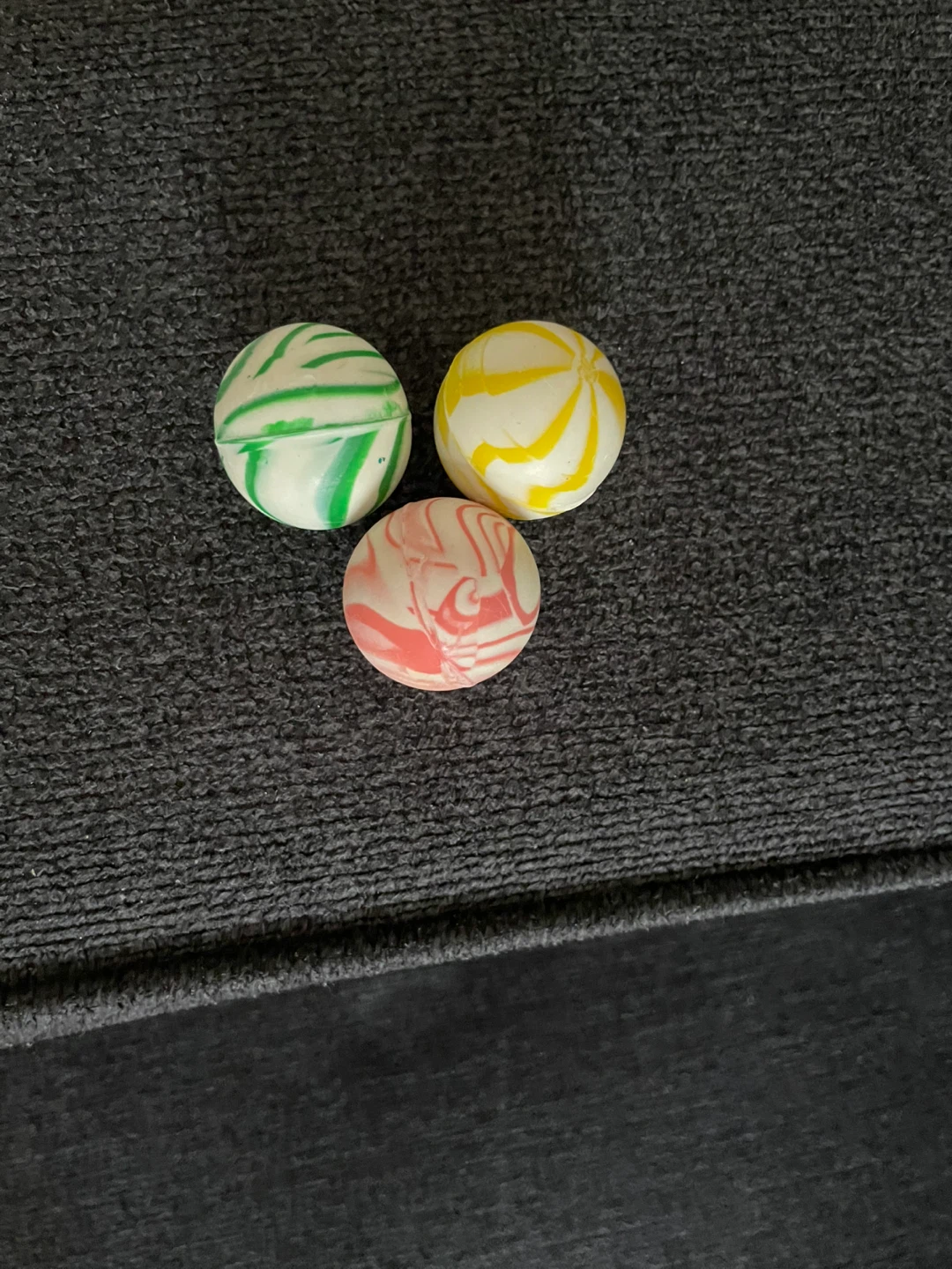 Set of 3 Bouncy Balls - Swirl Pattern - photo 2