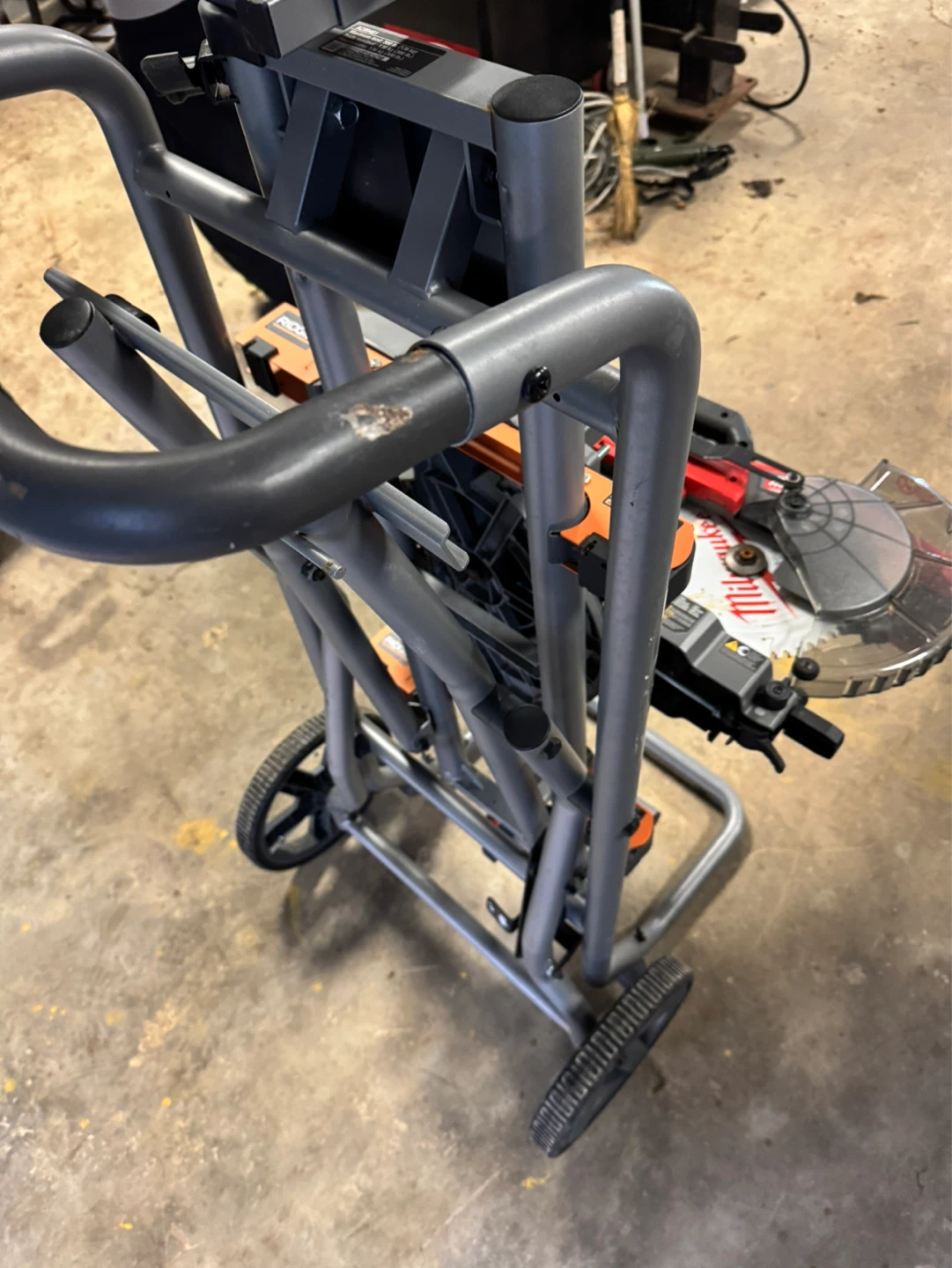 Milwaukee Miter Saw with Rolling Stand - photo 3