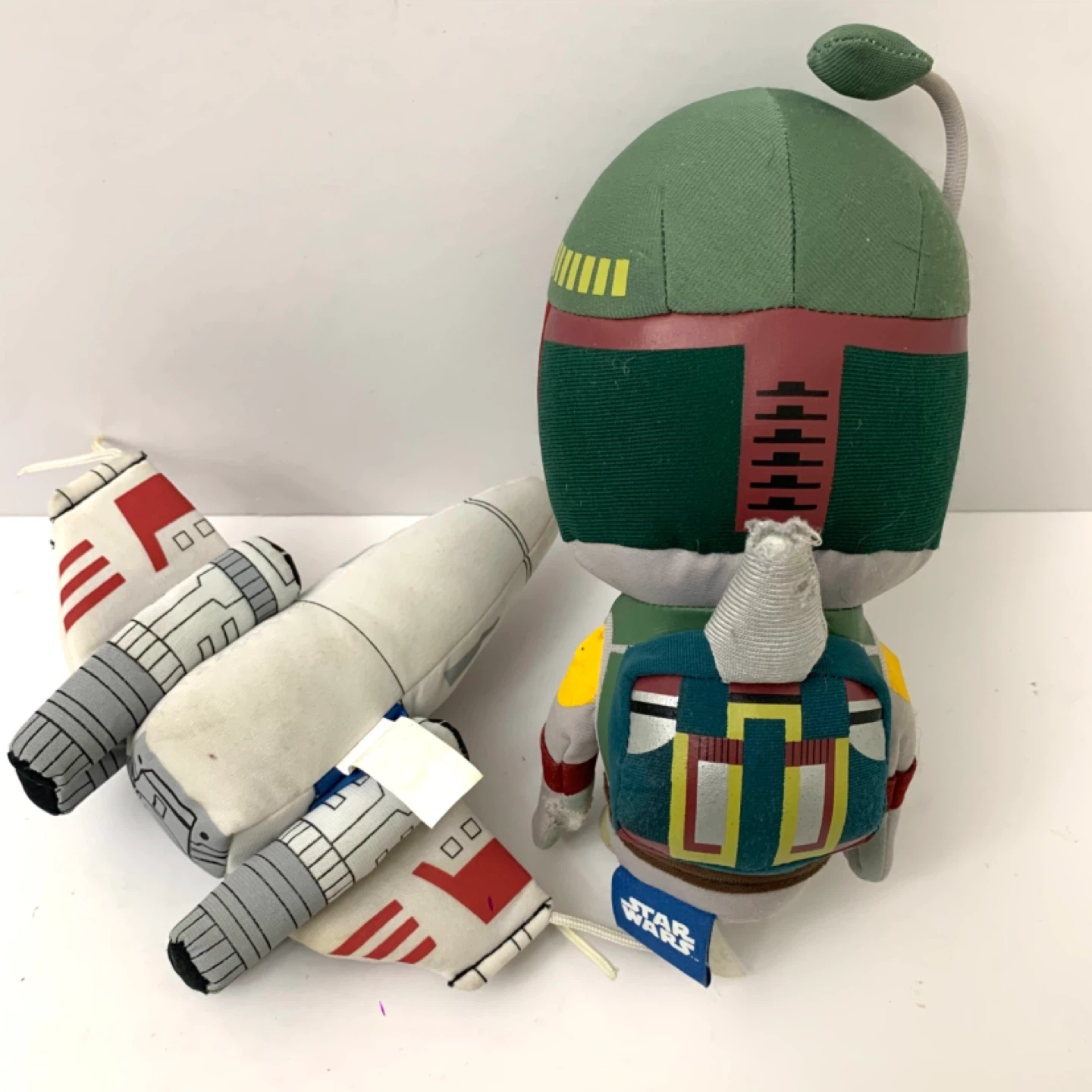 Star Wars Plush Toy Boba Fett X Wing Set Collectible Soft Toys - photo 5