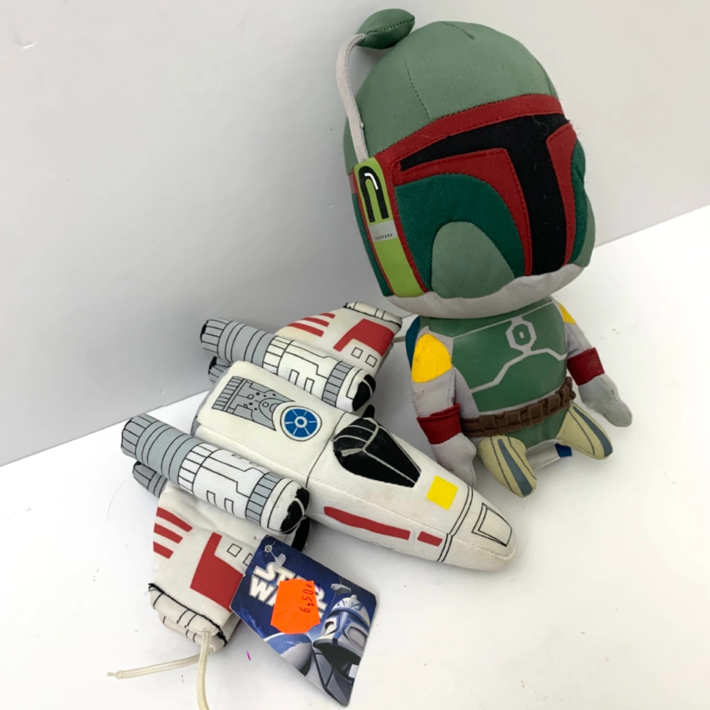 Star Wars Plush Toy Boba Fett X Wing Set Collectible Soft Toys - photo 2
