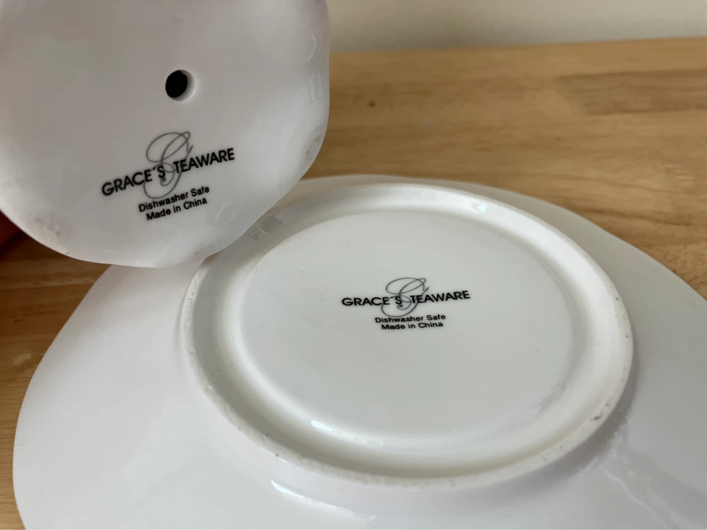 Grace Teaware Berry Pattern Teacup and Saucer Set - photo 3