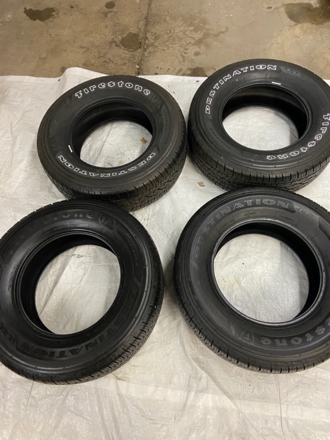 Firestone Destination P255/65R16 Tires (Set of 4)