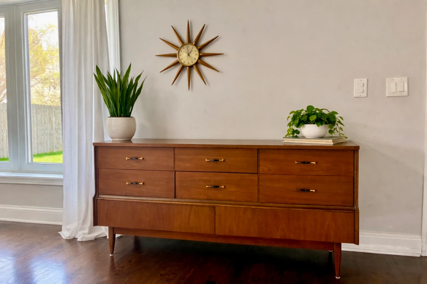 Mid century modern dresser set - photo 3