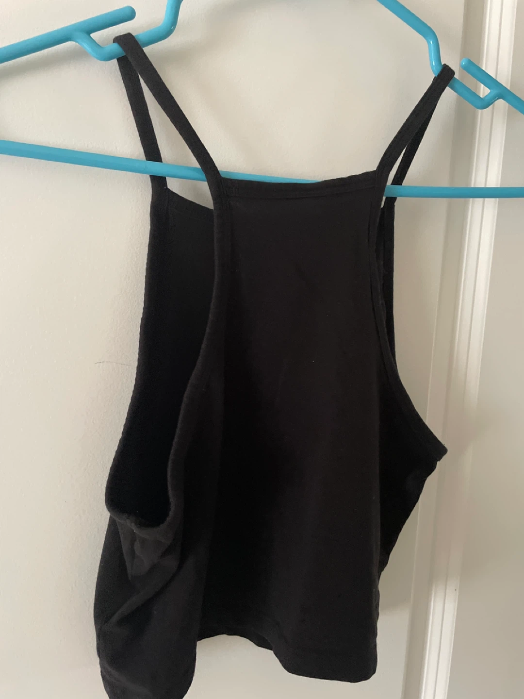H&M Divided Black Cropped Tank Top Size S - photo 3