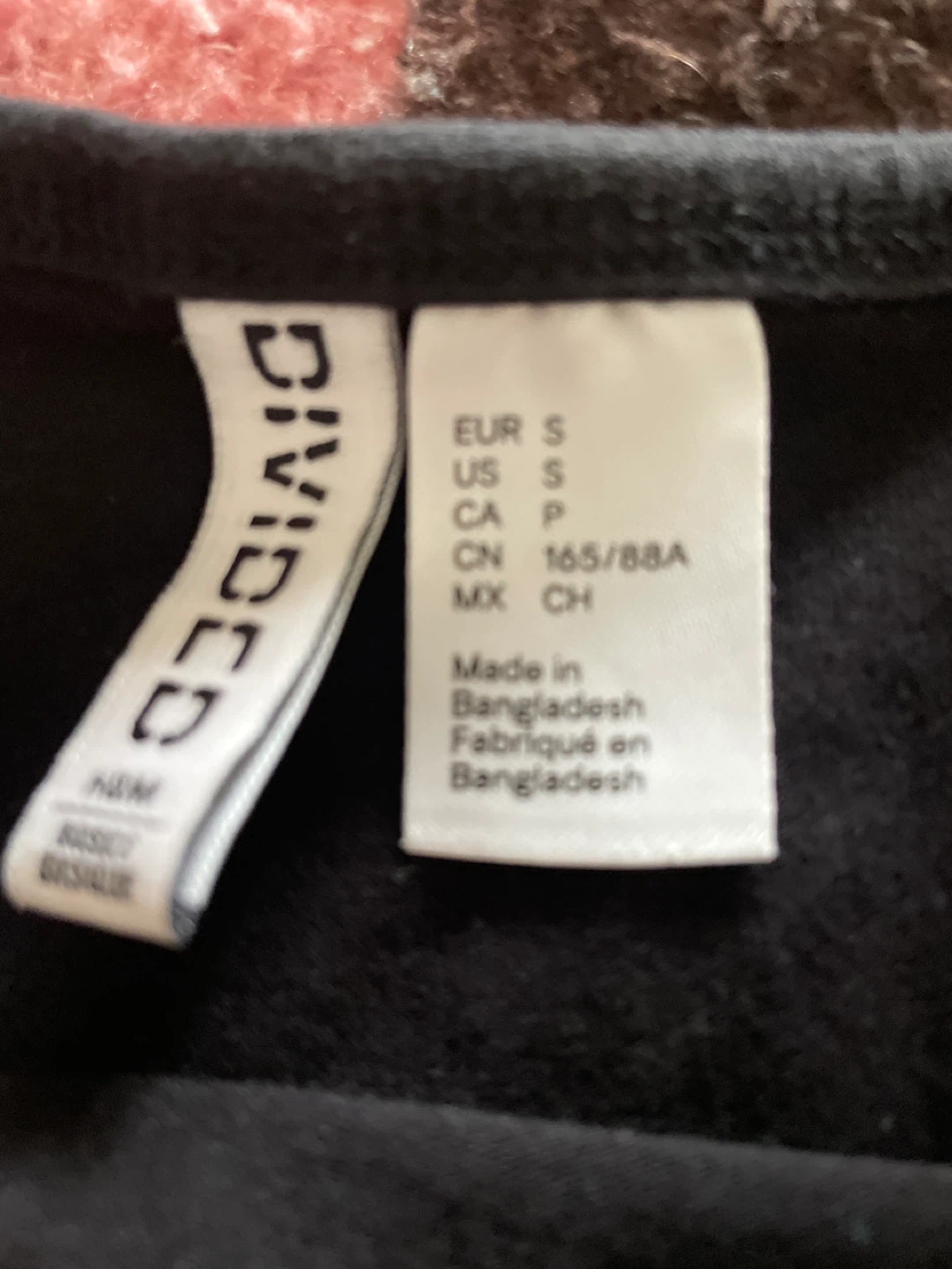 H&M Divided Black Cropped Tank Top Size S - photo 5