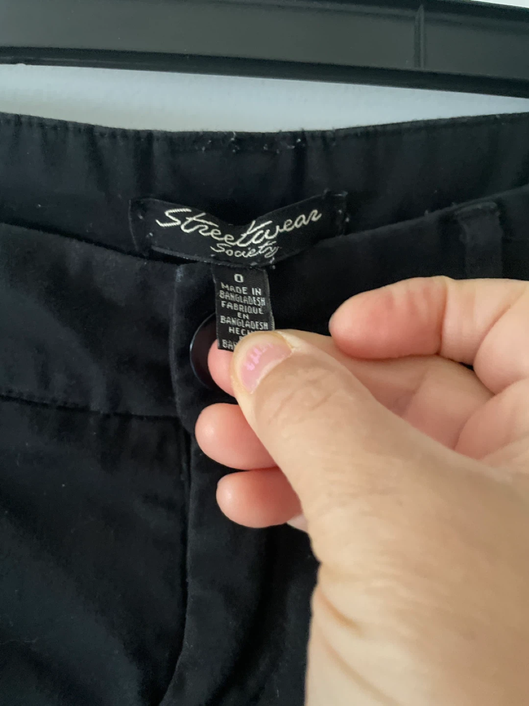Black Shorts Size 0 like new - photo 2
